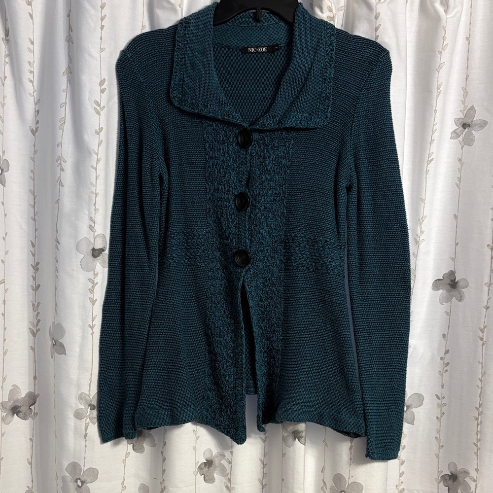 CLEARANCE!! 
Women's Deep Teal Cardigan